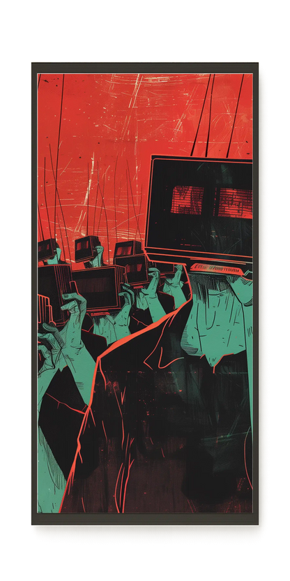 Screen Control Canvas Print