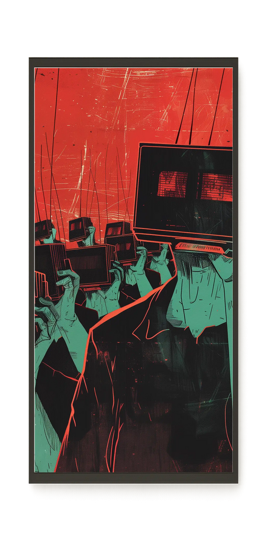 Screen Control Canvas Print