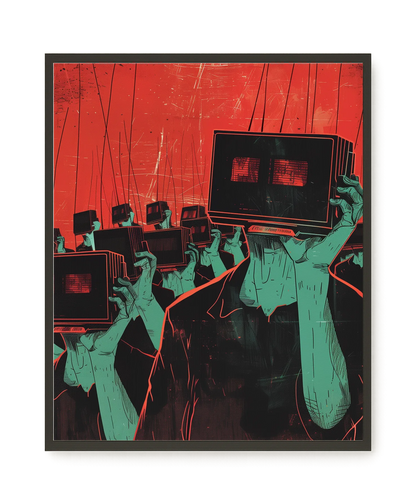 Screen Control Canvas Print