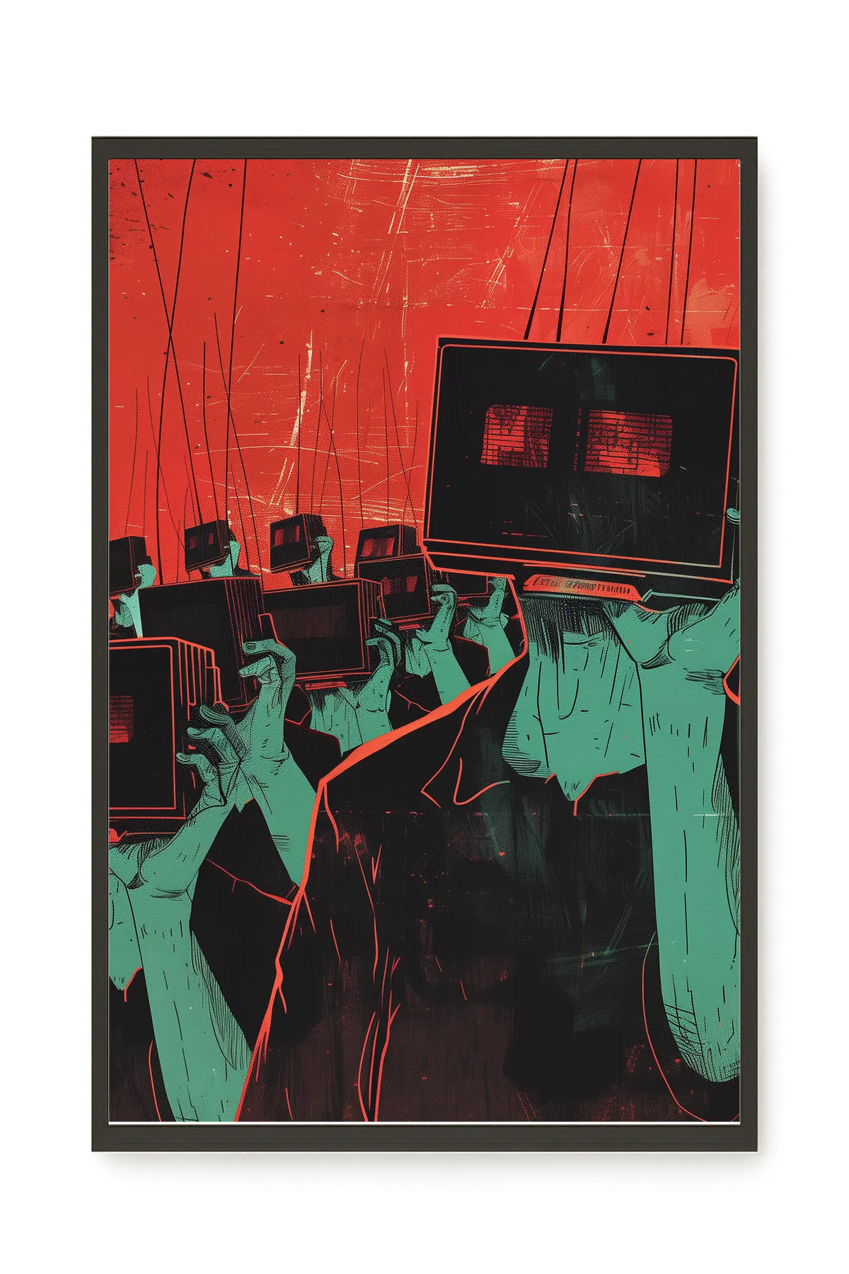 Screen Control Canvas Print