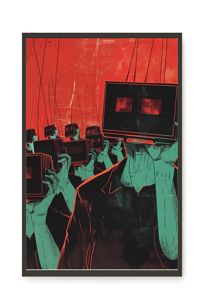 Screen Control Canvas Print