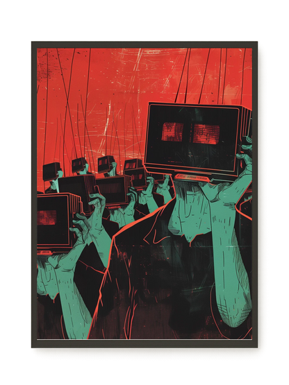 Screen Control Canvas Print