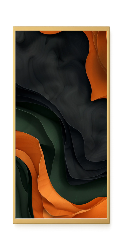Organic Abstract Canvas Wall Art
