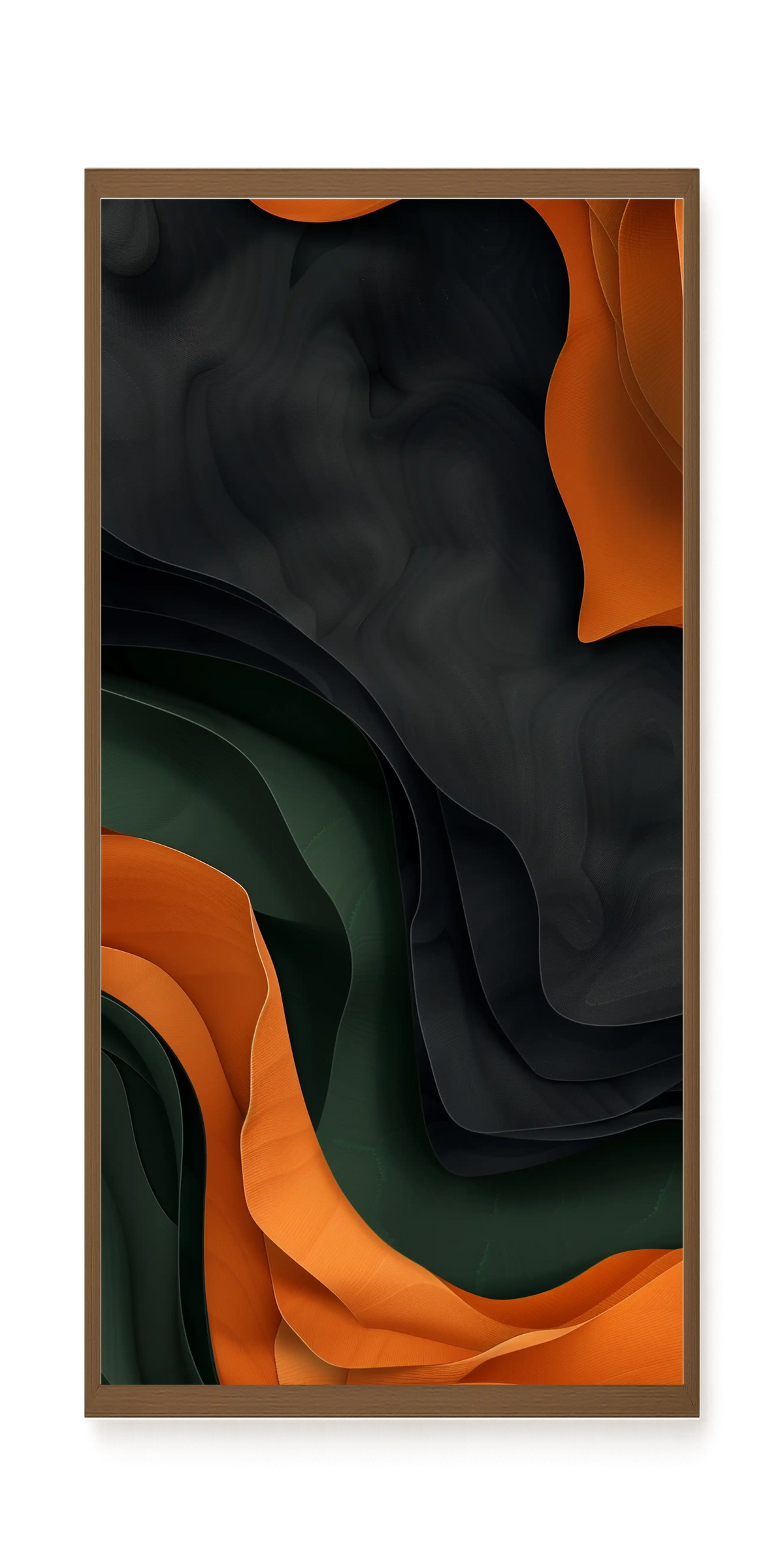 Organic Abstract Canvas Wall Art