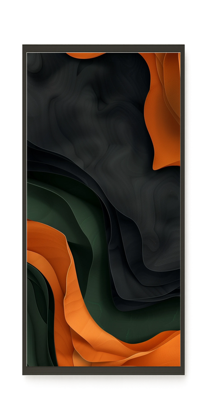 Organic Abstract Canvas Wall Art