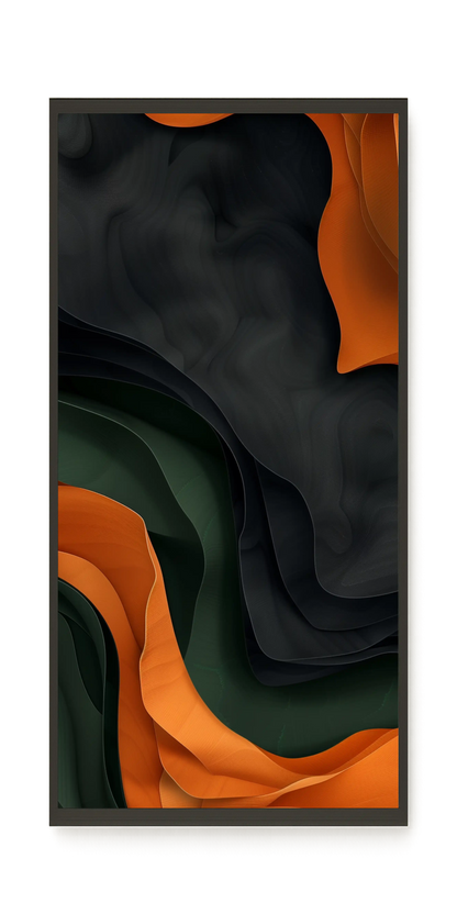 Organic Abstract Canvas Wall Art