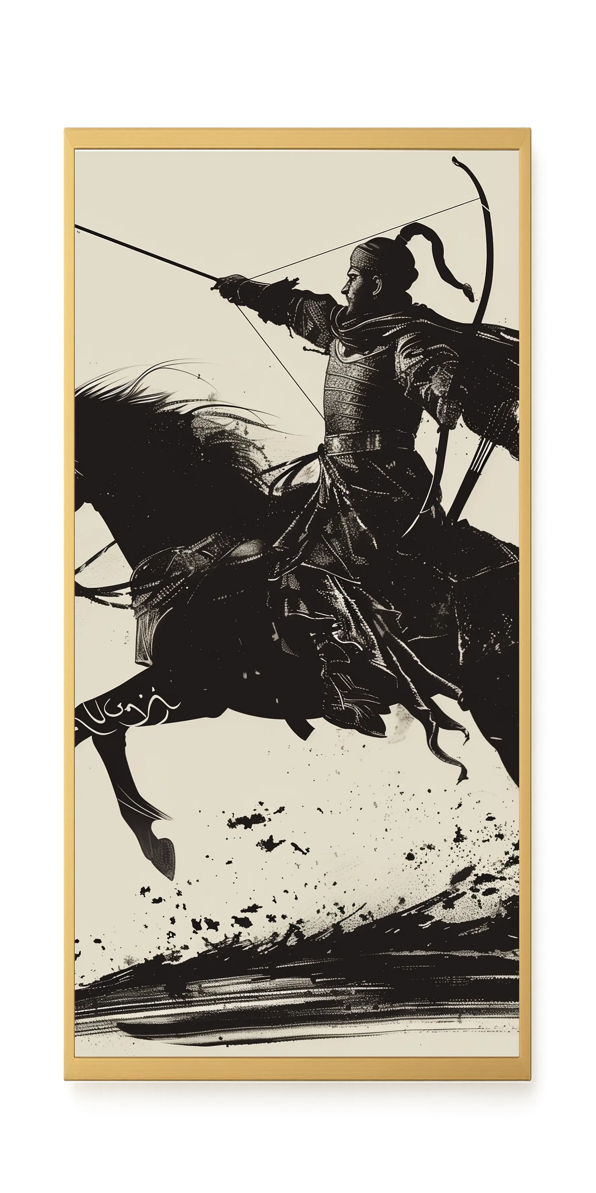 The Archer Warrior Canvas Wall Art