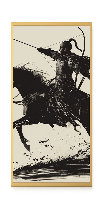 The Archer Warrior Canvas Wall Art