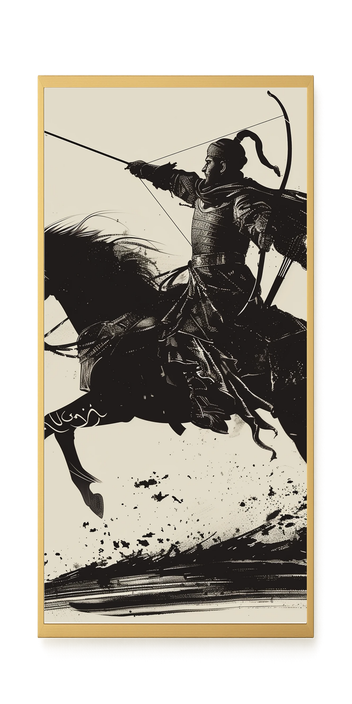 The Archer Warrior Canvas Wall Art