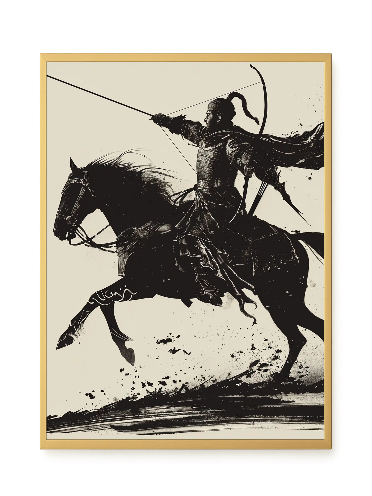 The Archer Warrior Canvas Wall Art