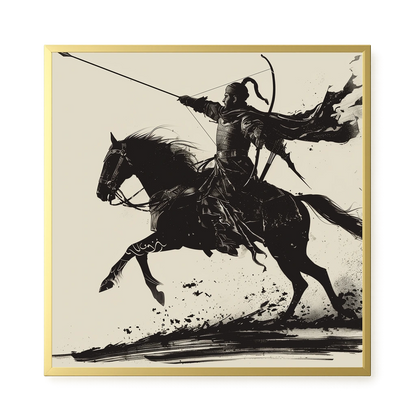 The Archer Warrior Canvas Wall Art