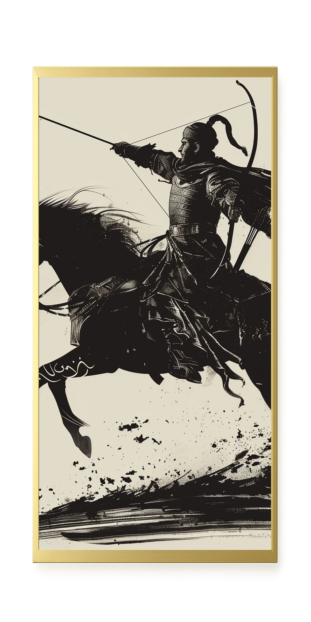 The Archer Warrior Canvas Wall Art