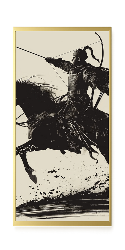 The Archer Warrior Canvas Wall Art