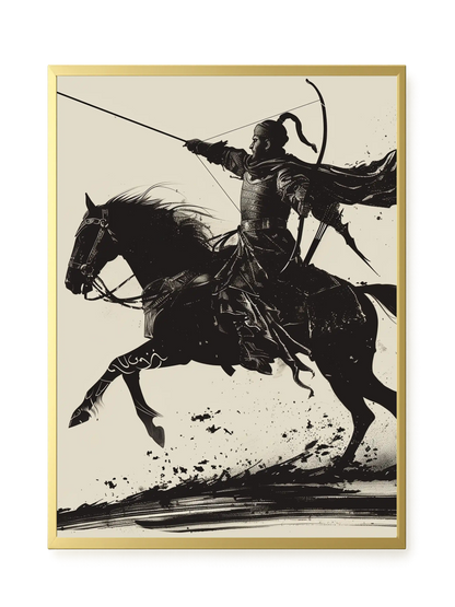 The Archer Warrior Canvas Wall Art