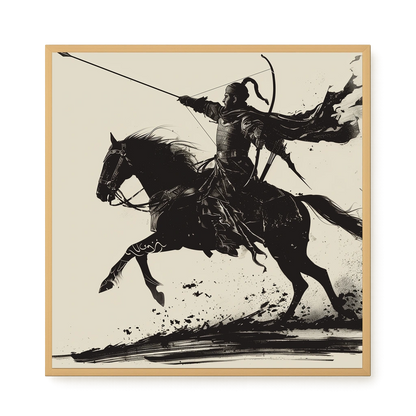 The Archer Warrior Canvas Wall Art