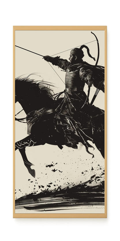 The Archer Warrior Canvas Wall Art