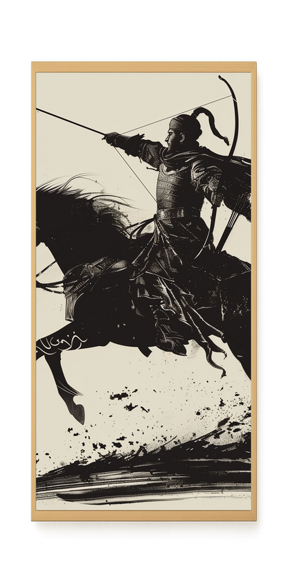 The Archer Warrior Canvas Wall Art