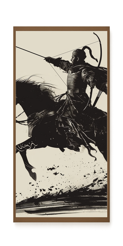The Archer Warrior Canvas Wall Art