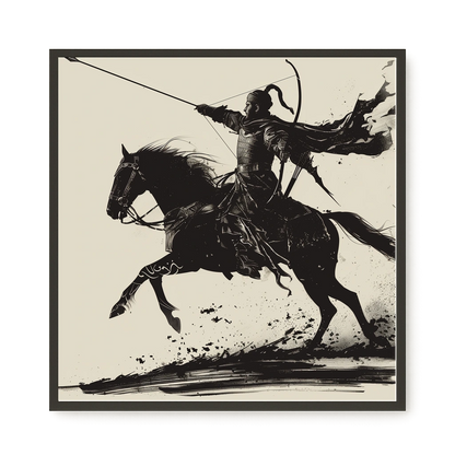 The Archer Warrior Canvas Wall Art