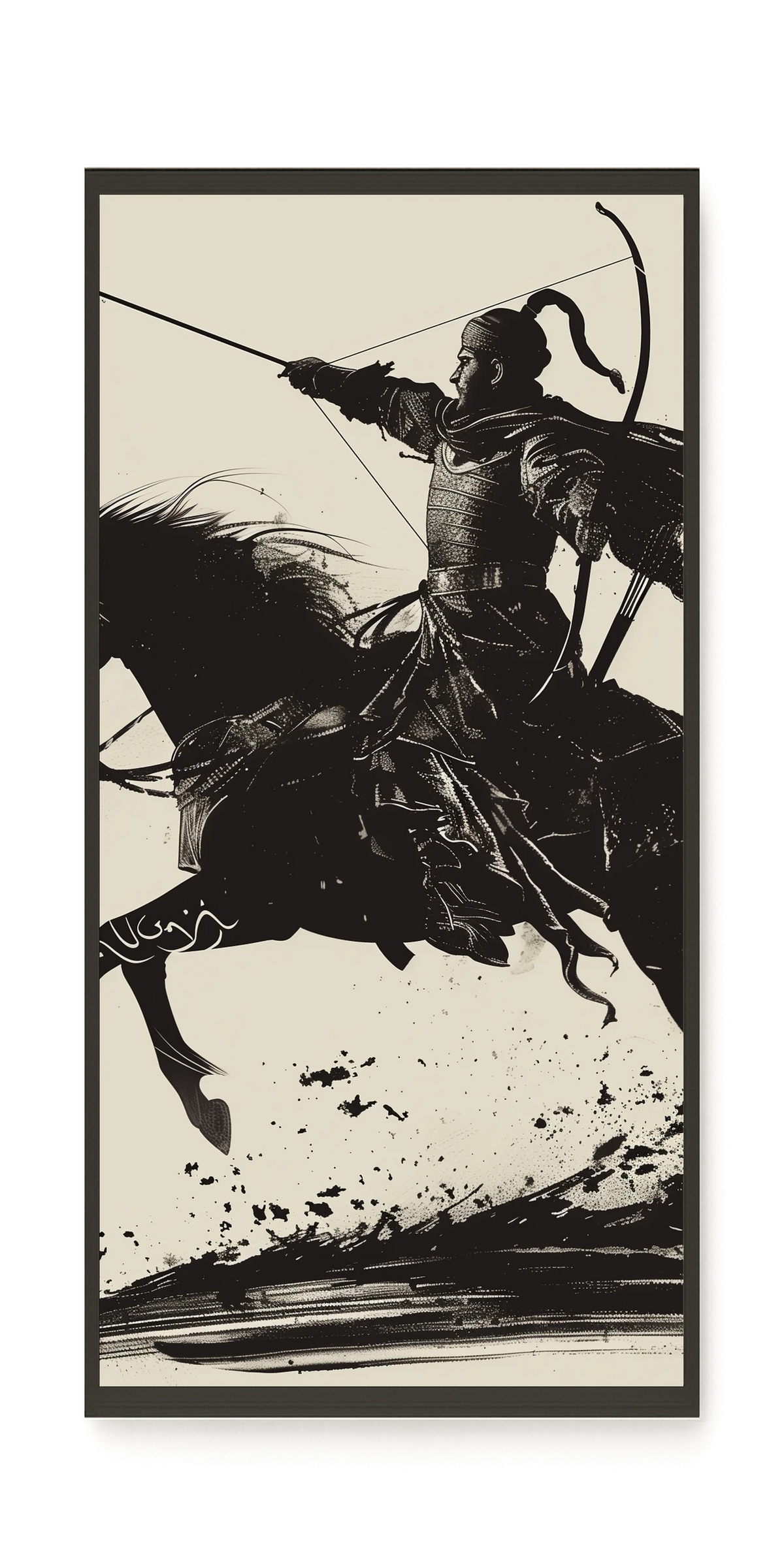 The Archer Warrior Canvas Wall Art