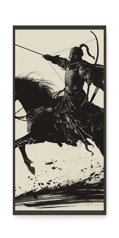 The Archer Warrior Canvas Wall Art