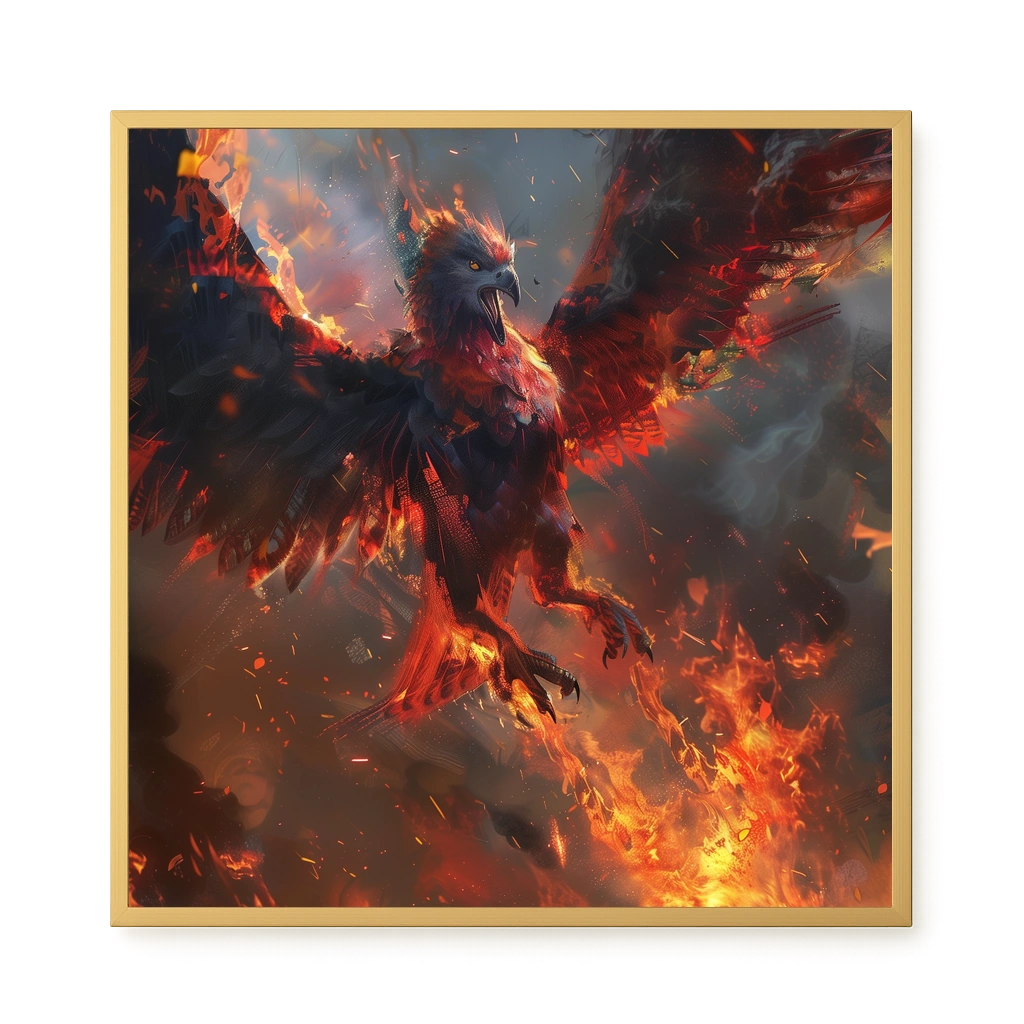 Phoenix Rise Canvas Print