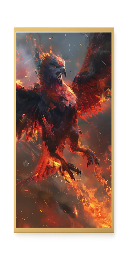 Phoenix Rise Canvas Print
