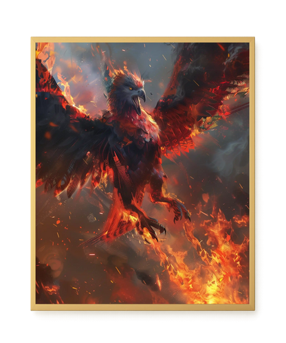 Phoenix Rise Canvas Print