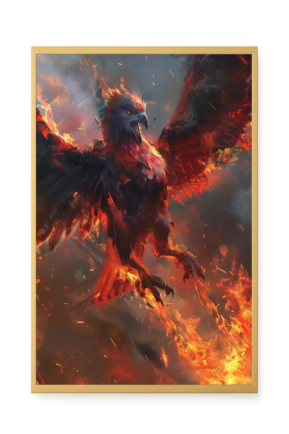 Phoenix Rise Canvas Print