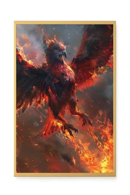 Phoenix Rise Canvas Print
