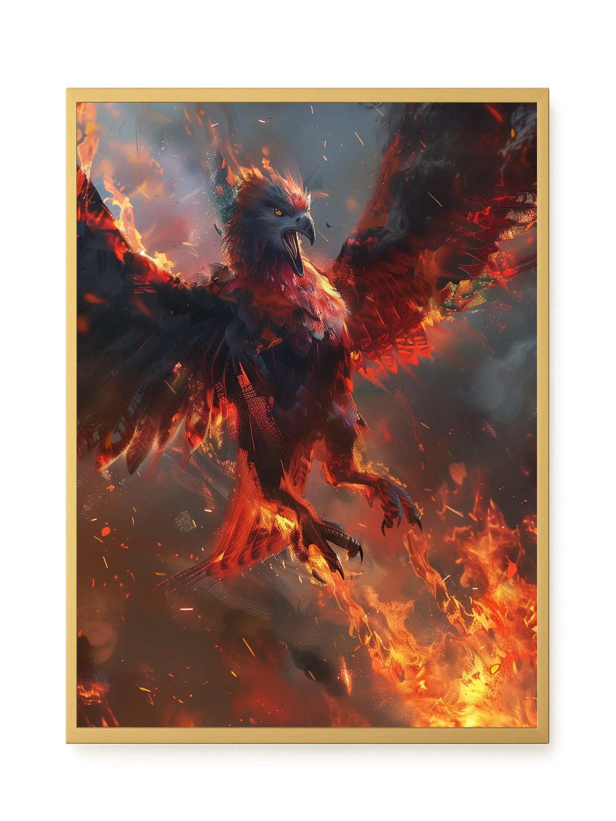 Phoenix Rise Canvas Print
