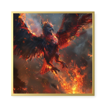 Phoenix Rise Canvas Print