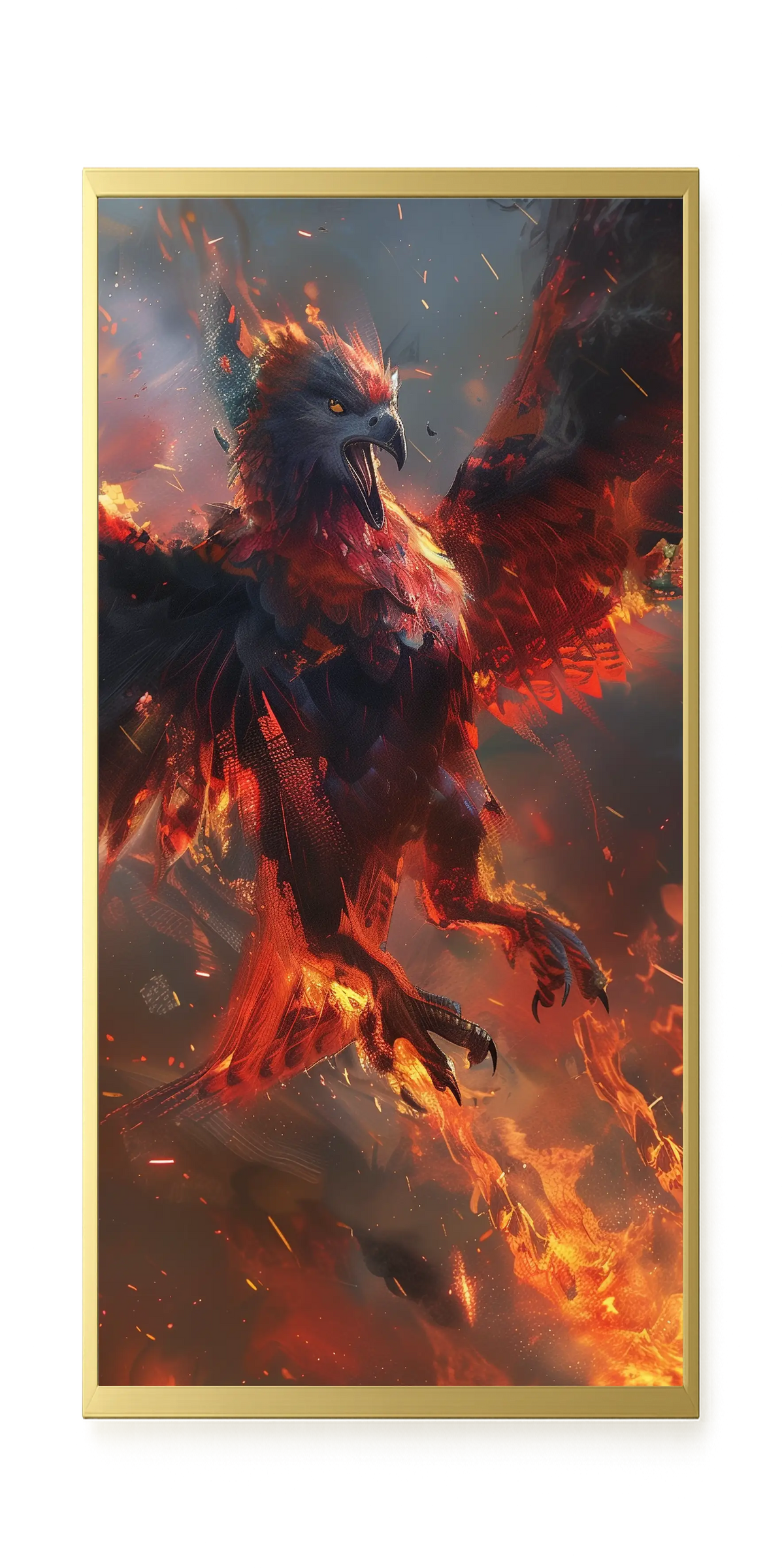 Phoenix Rise Canvas Print