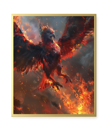 Phoenix Rise Canvas Print