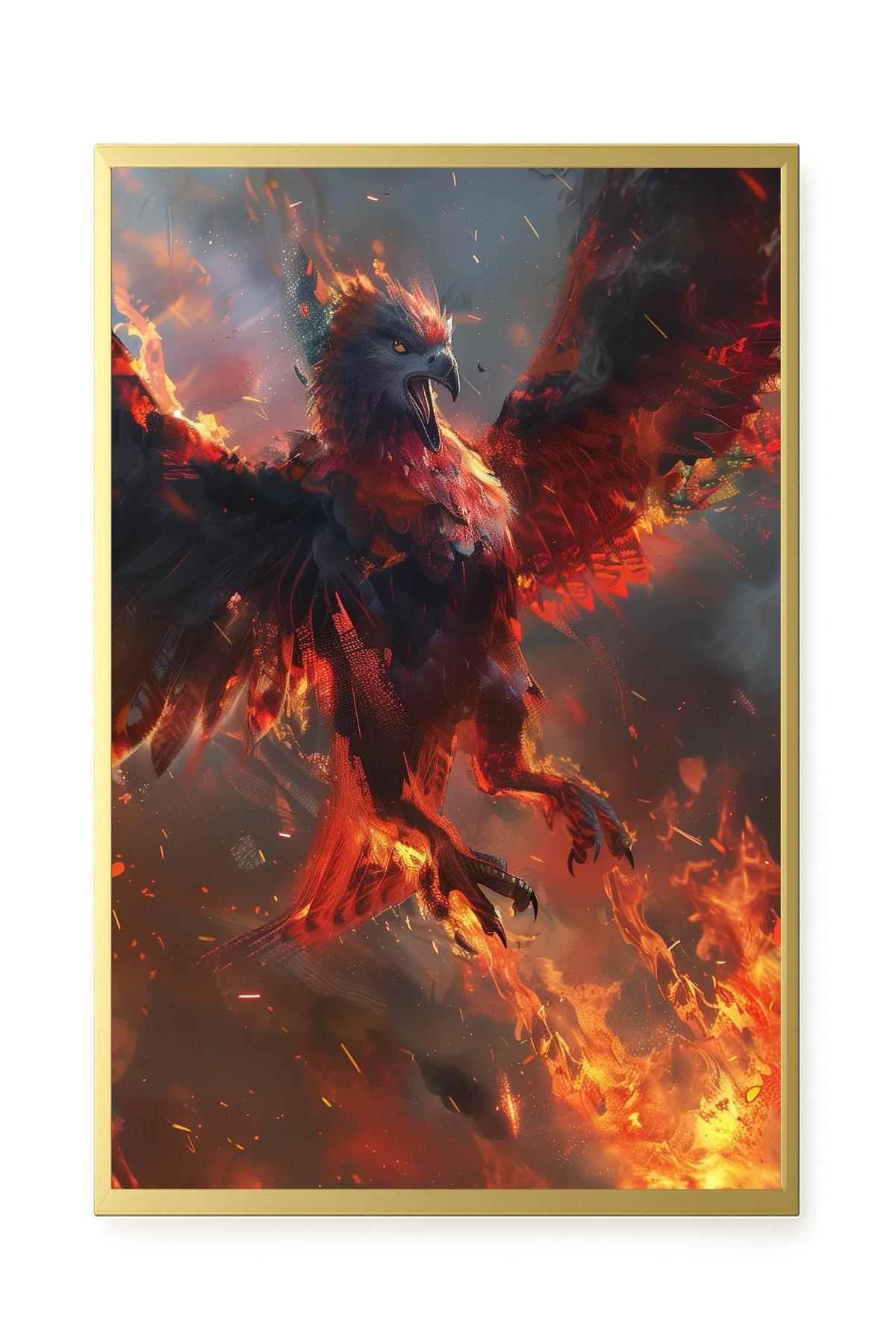 Phoenix Rise Canvas Print