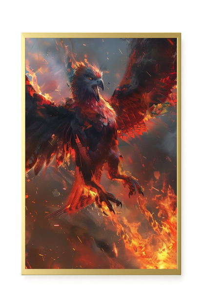 Phoenix Rise Canvas Print