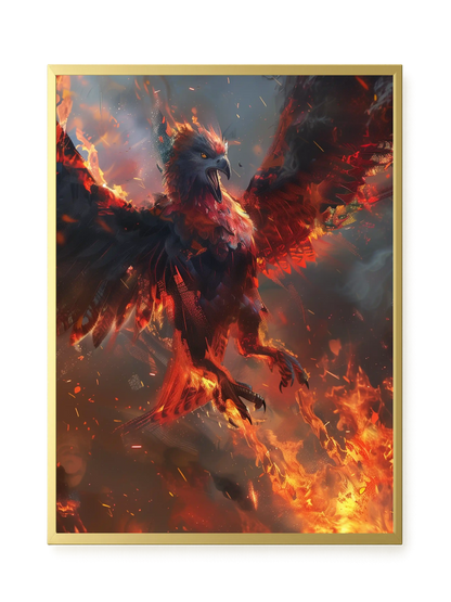 Phoenix Rise Canvas Print