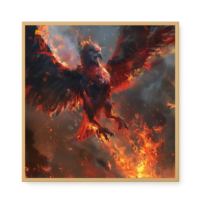 Phoenix Rise Canvas Print