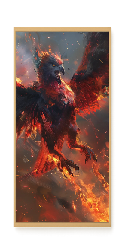 Phoenix Rise Canvas Print