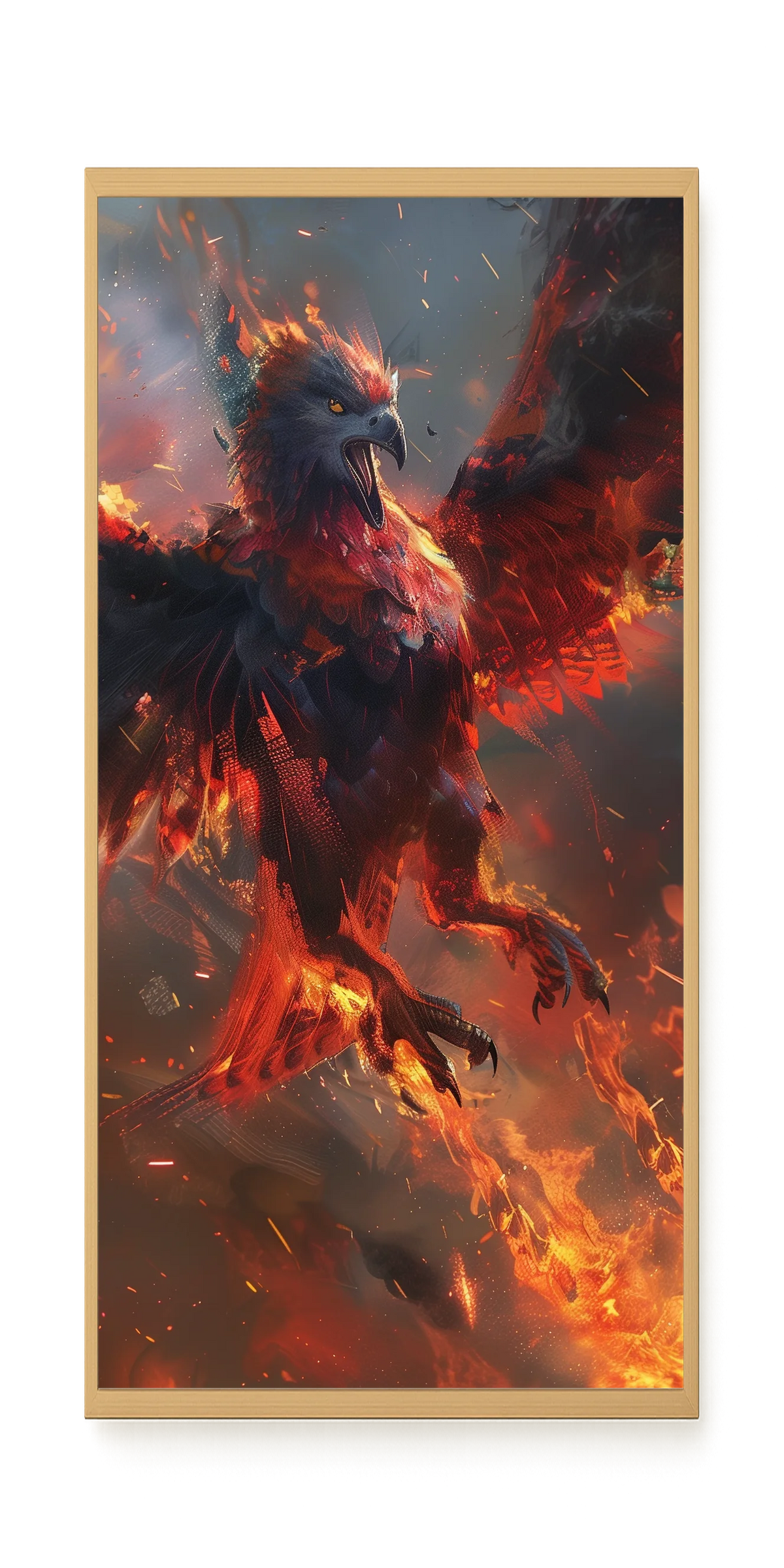 Phoenix Rise Canvas Print