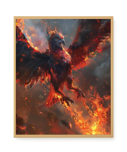 Phoenix Rise Canvas Print