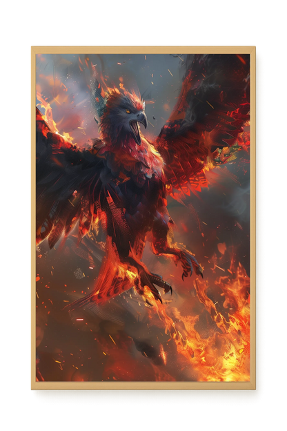 Phoenix Rise Canvas Print