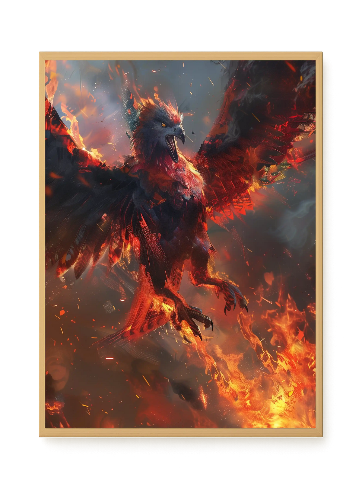 Phoenix Rise Canvas Print
