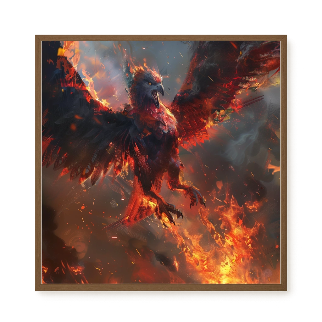 Phoenix Rise Canvas Print