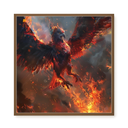 Phoenix Rise Canvas Print