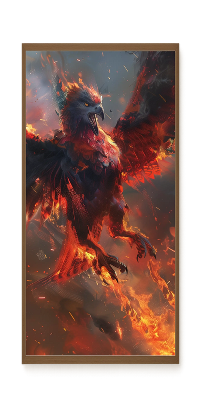 Phoenix Rise Canvas Print
