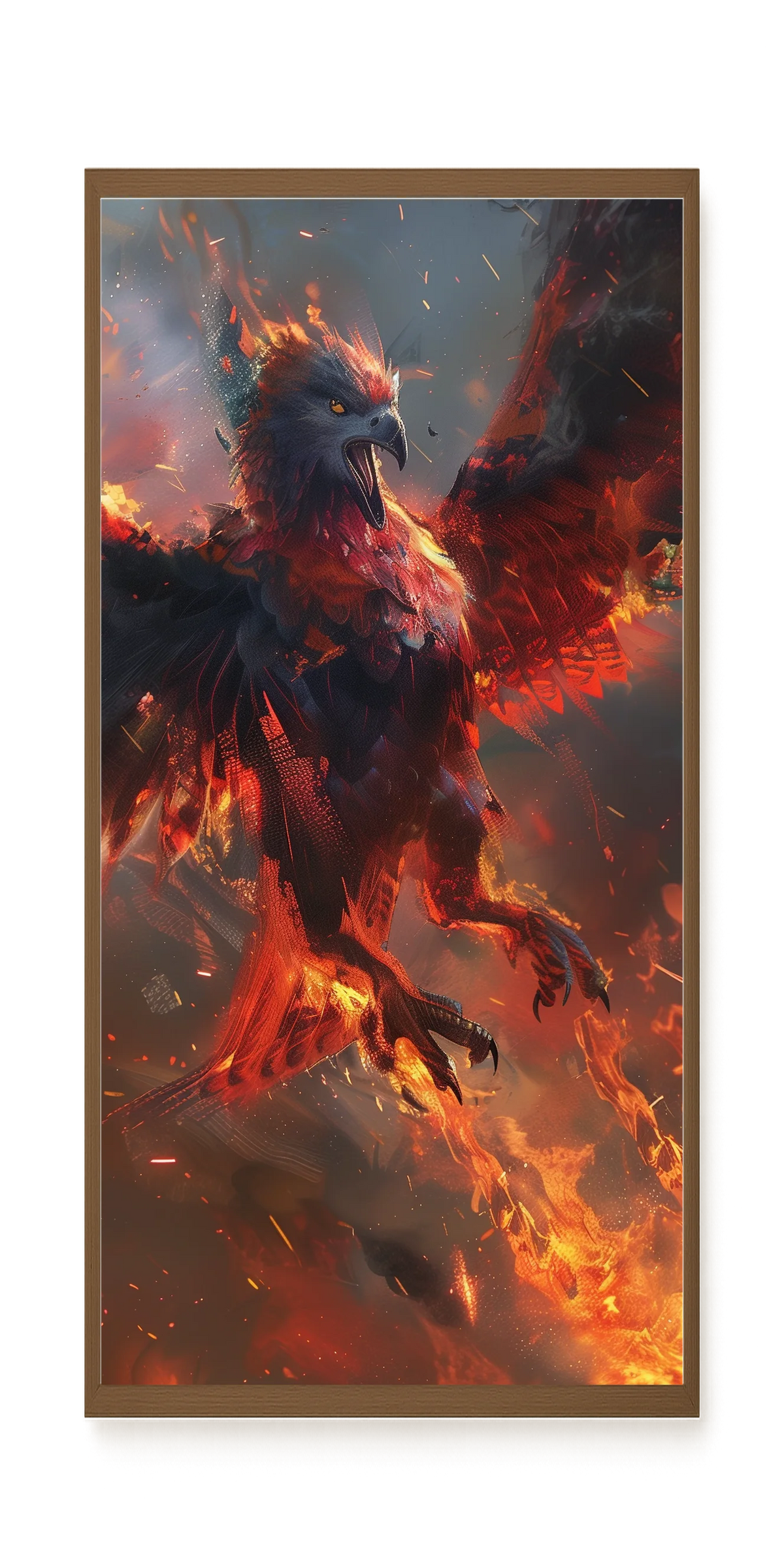 Phoenix Rise Canvas Print