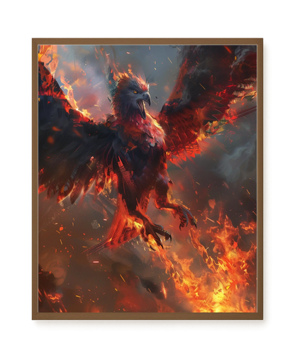 Phoenix Rise Canvas Print