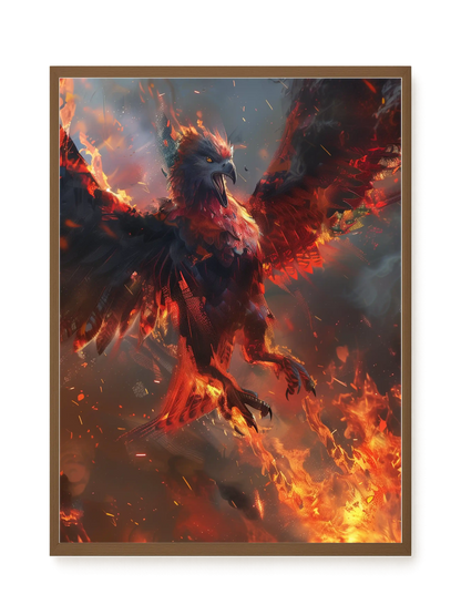 Phoenix Rise Canvas Print