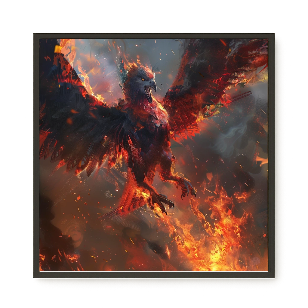Phoenix Rise Canvas Print